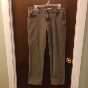 Carhartt Olive Brown Relaxed Fit Pants. Size 30 X 34